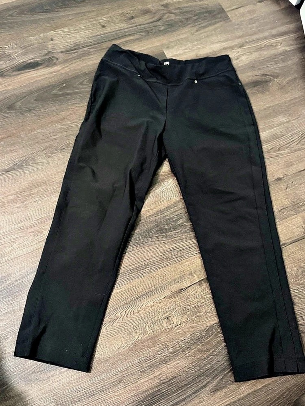 TAIL White Label Straight Leg stretch Pants in Black Size 14